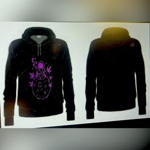 Smoking Astronaut Hoodie